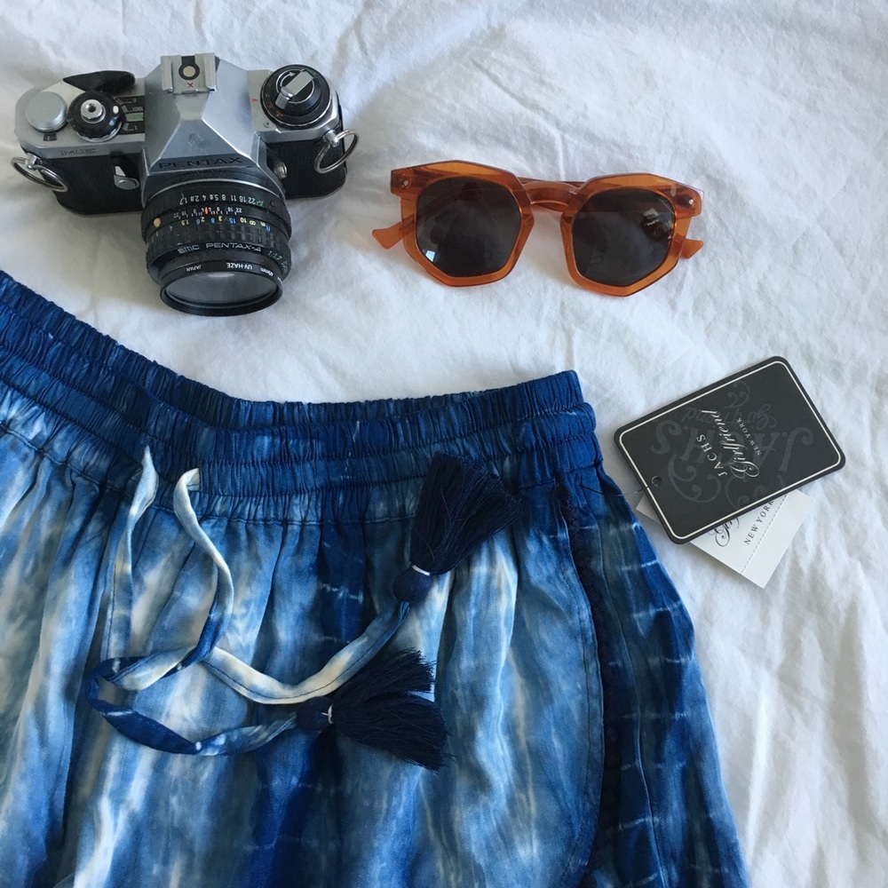Indigo Dyed Shorts 💙