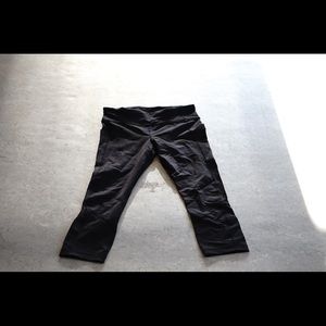 lulu lemon pace rival crop size 6 new