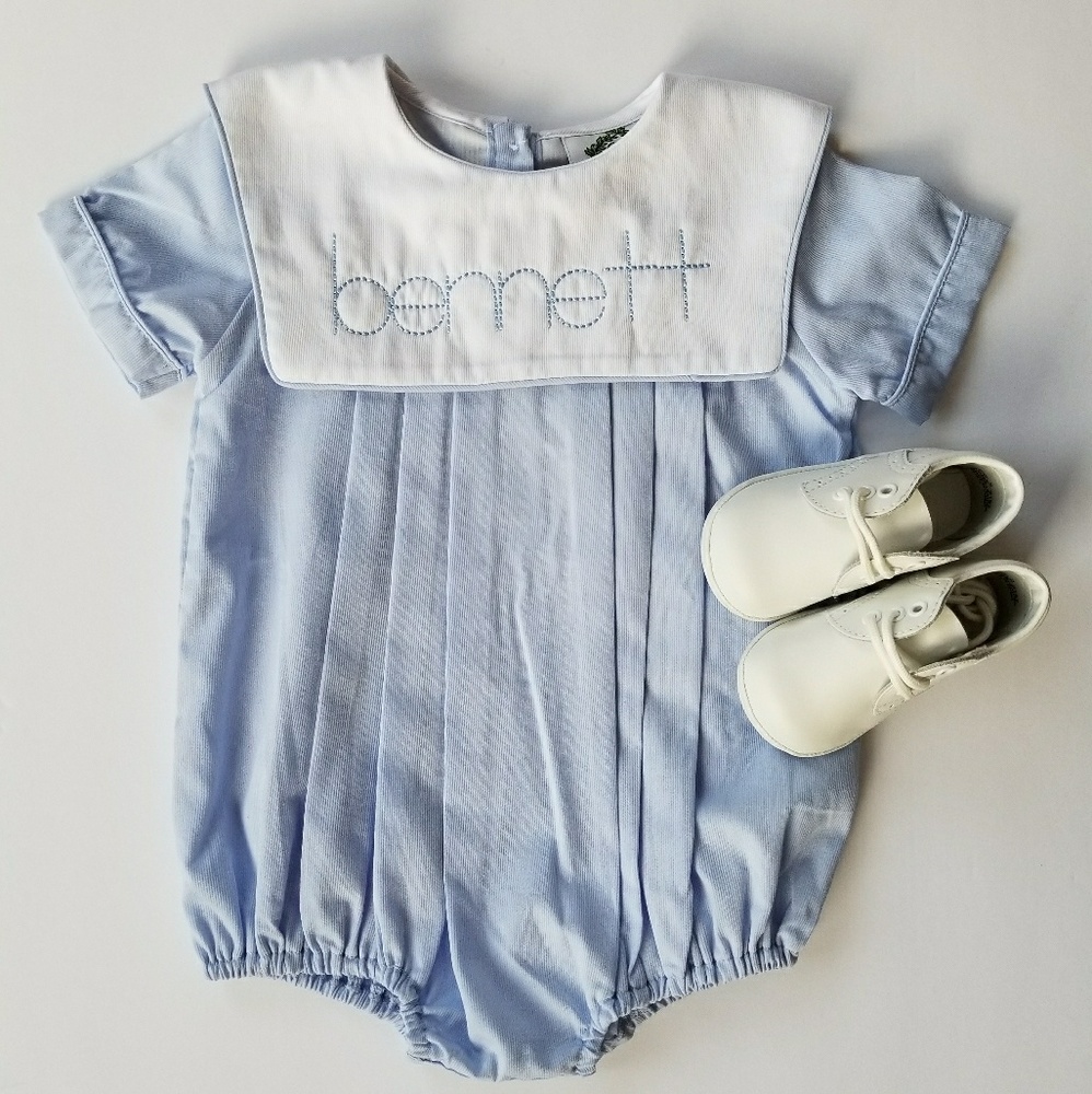 Cecil & Lou NWOT Square Collar Boys Bubble