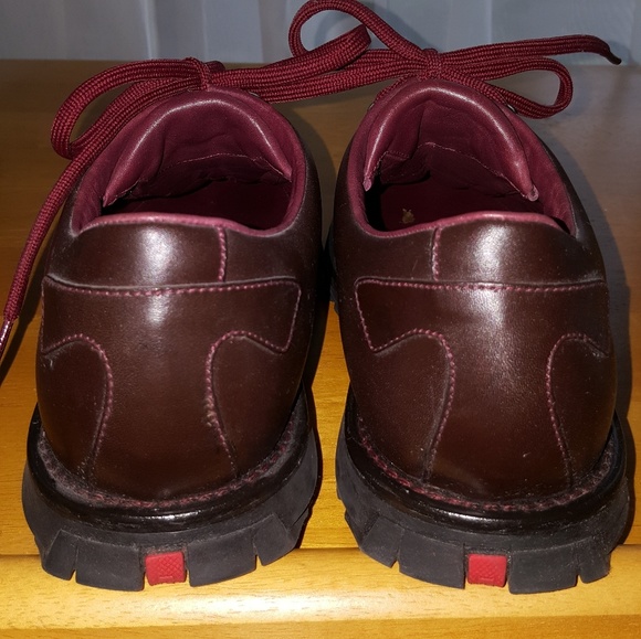 PRADA Mens Leather Boots Hiking Shoes main image 5