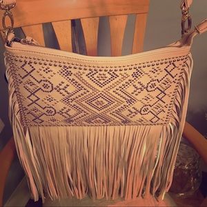 Fringe handbag