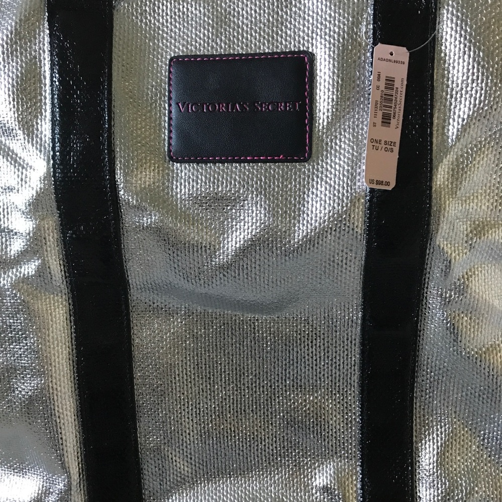 💕Victoria's Secret Metallic Tote‼️ GIFTED‼️ - Picture 2 of 4