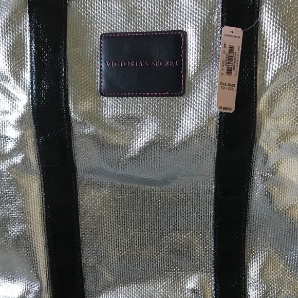 💕Victoria's Secret Metallic Tote‼️ GIFTED‼️ - Picture 2 of 4