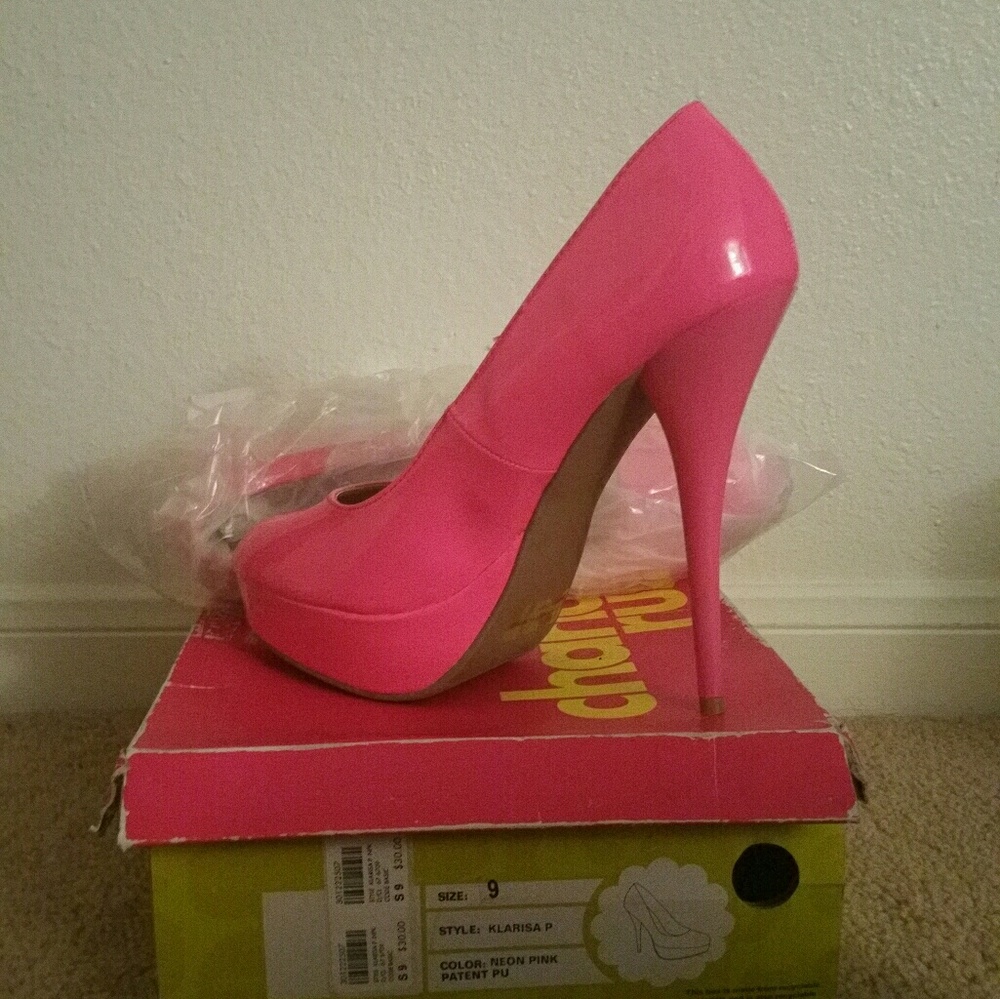 Sexy Hot Pink Heels - Perfect for spring