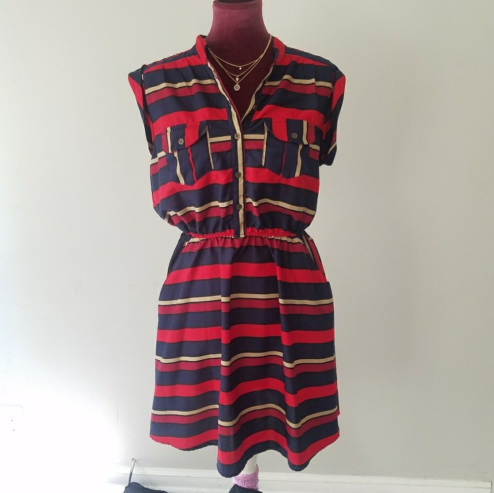 Speed Control -New York Midi Dress