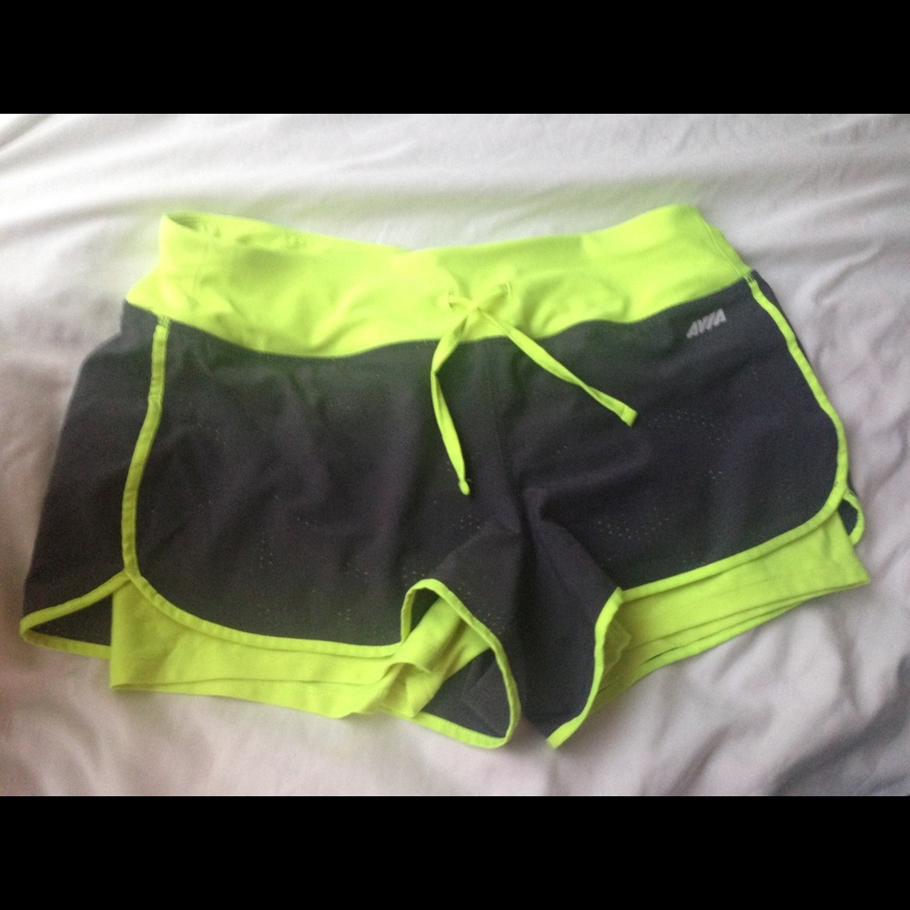 AVIA running shorts with built in compression VGUC