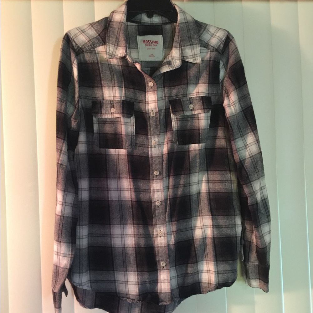 Black and White plaid shirt