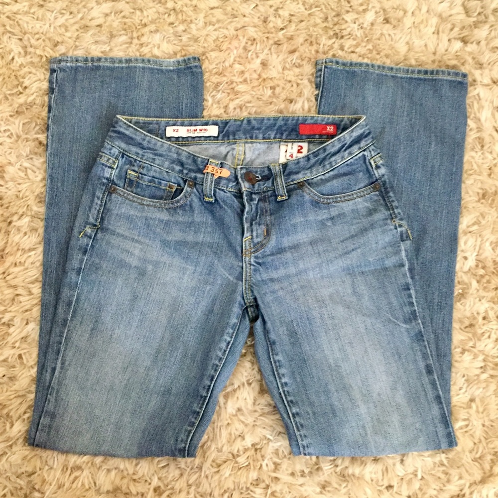Express X2 Low Rise Jeans-4