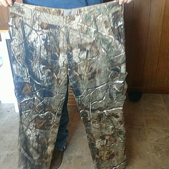camo insulated jeans
