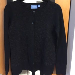 Black Vera Wang Sweater