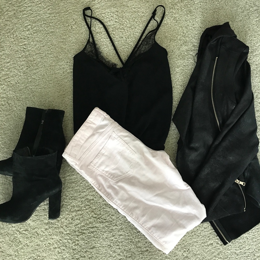 PANTS Abercrombie & Fitch Light Pink Jeans