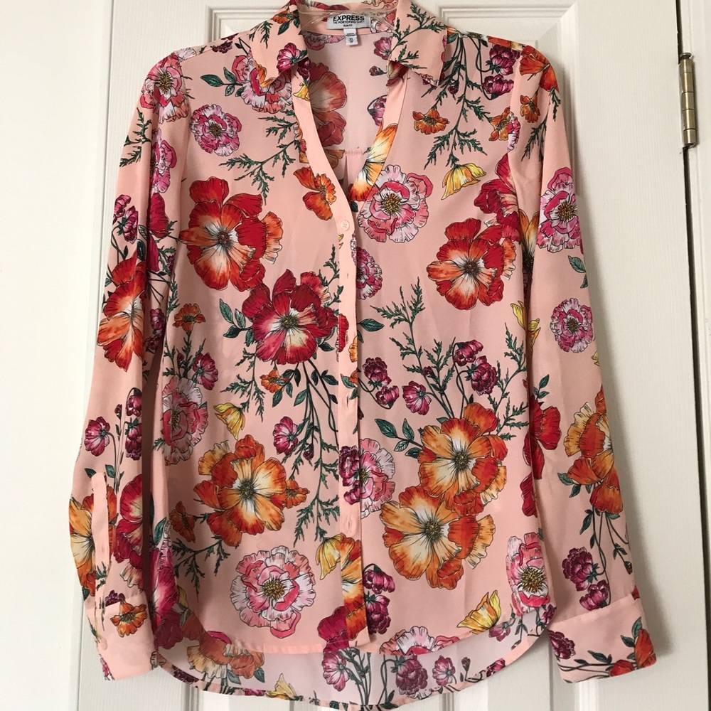 Floral Slim Fit Portofino Shirt 🌺🌼