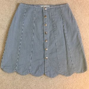 Seersucker Style Skirt