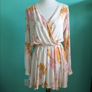 Surplus Floral Wrap Dress