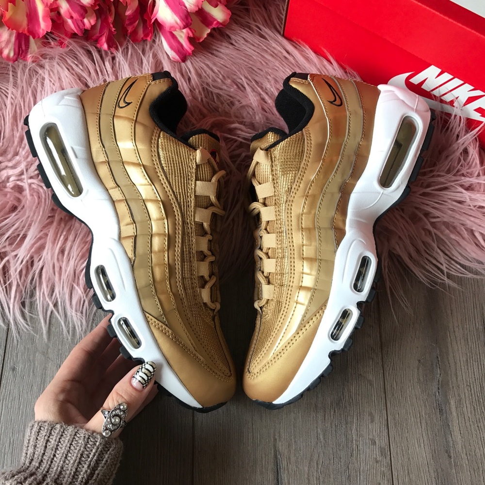 NWT Nike air max 95 QS gold - Picture 7 of 8