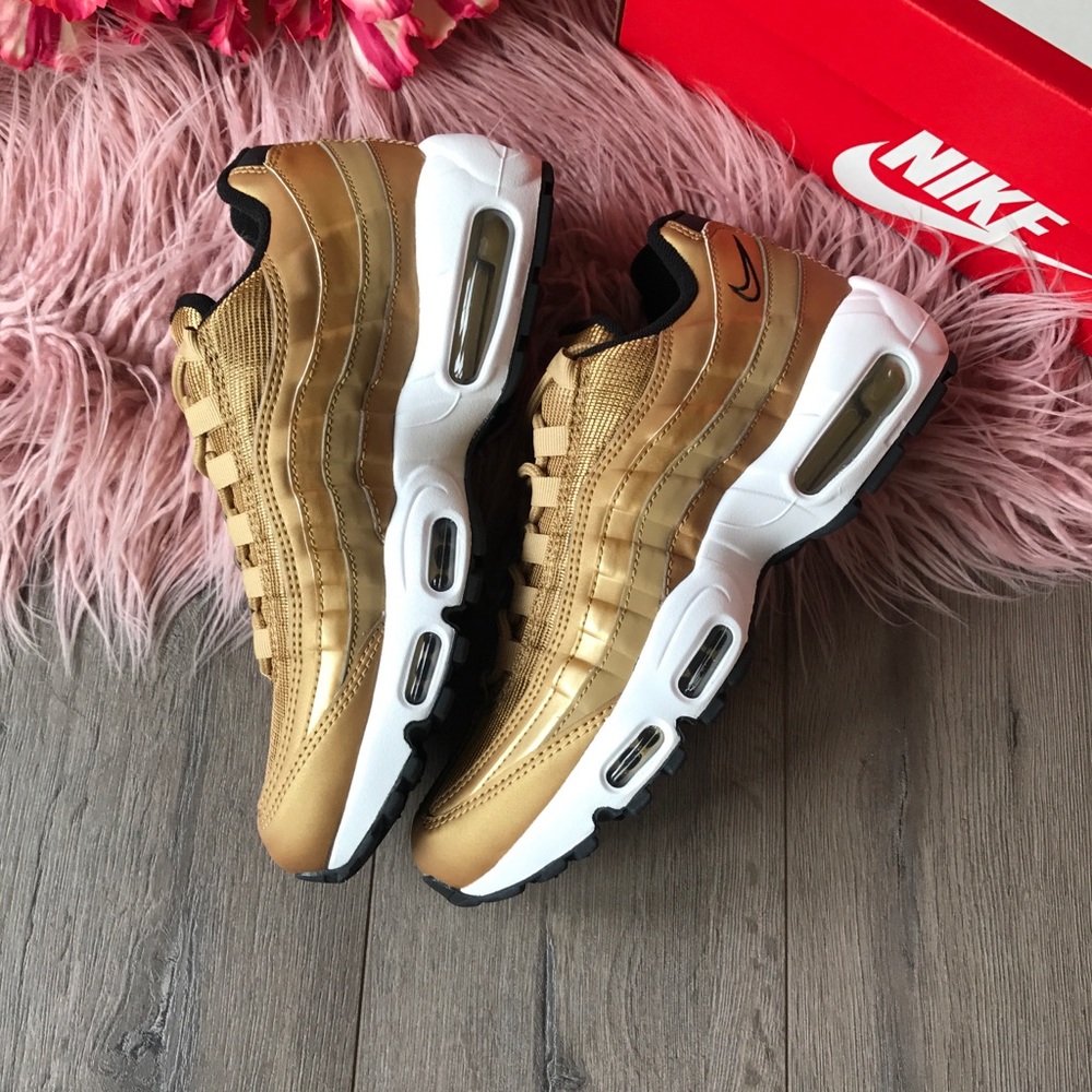 NWT Nike air max 95 QS gold - Picture 8 of 8