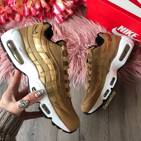 NWT Nike air max 95 QS gold - Picture 3 of 8