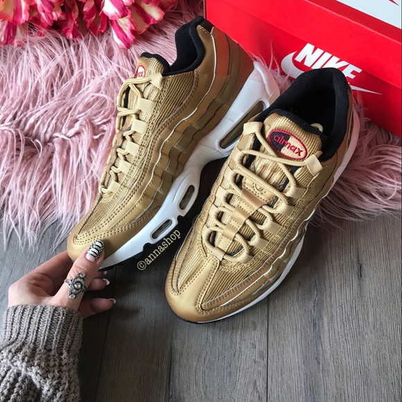 NWT Nike air max 95 QS gold - Picture 4 of 8