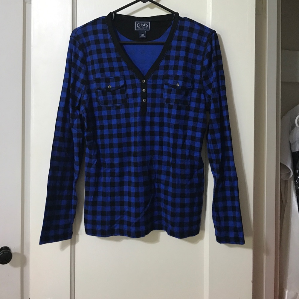 Chaps Classic Flannel Long Sleeve