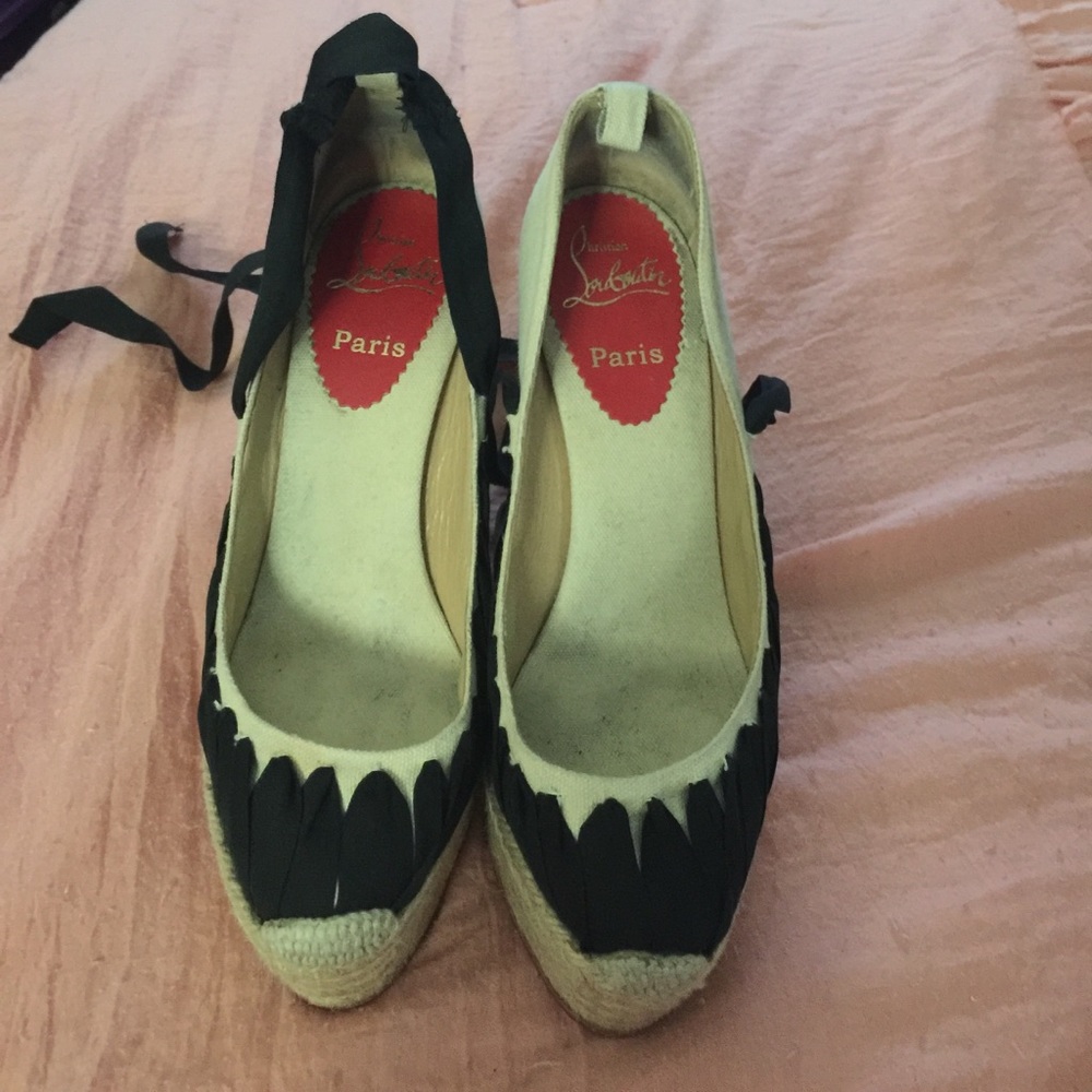 Christian Louboutin espadrilles
