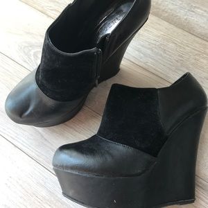 Bootie wedges