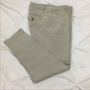 Vince cropped khakis
