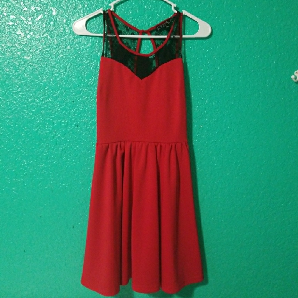 TCEC Red and Black Dress