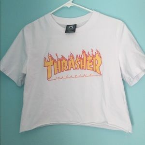 🔴SOLD🔴 CROPPED TRASHER TEE