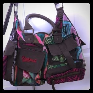 Desigual hobo bag -barely used- tons of pockets