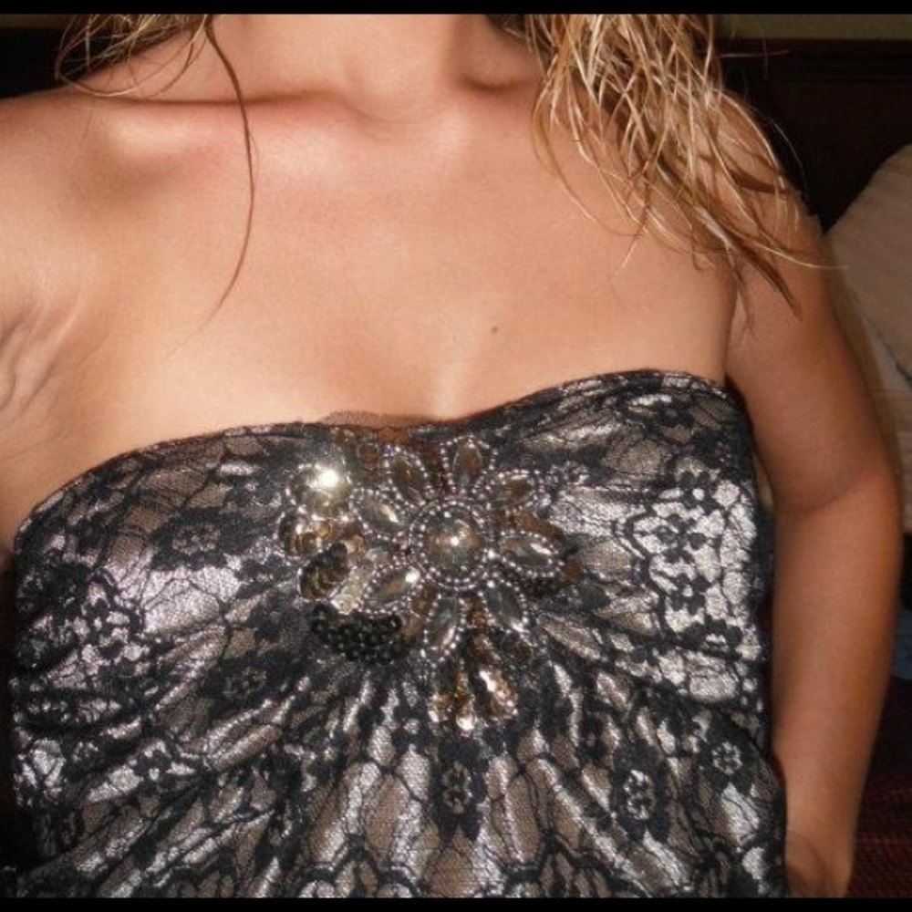 Daytrip Strapless Sequence Top - image 3