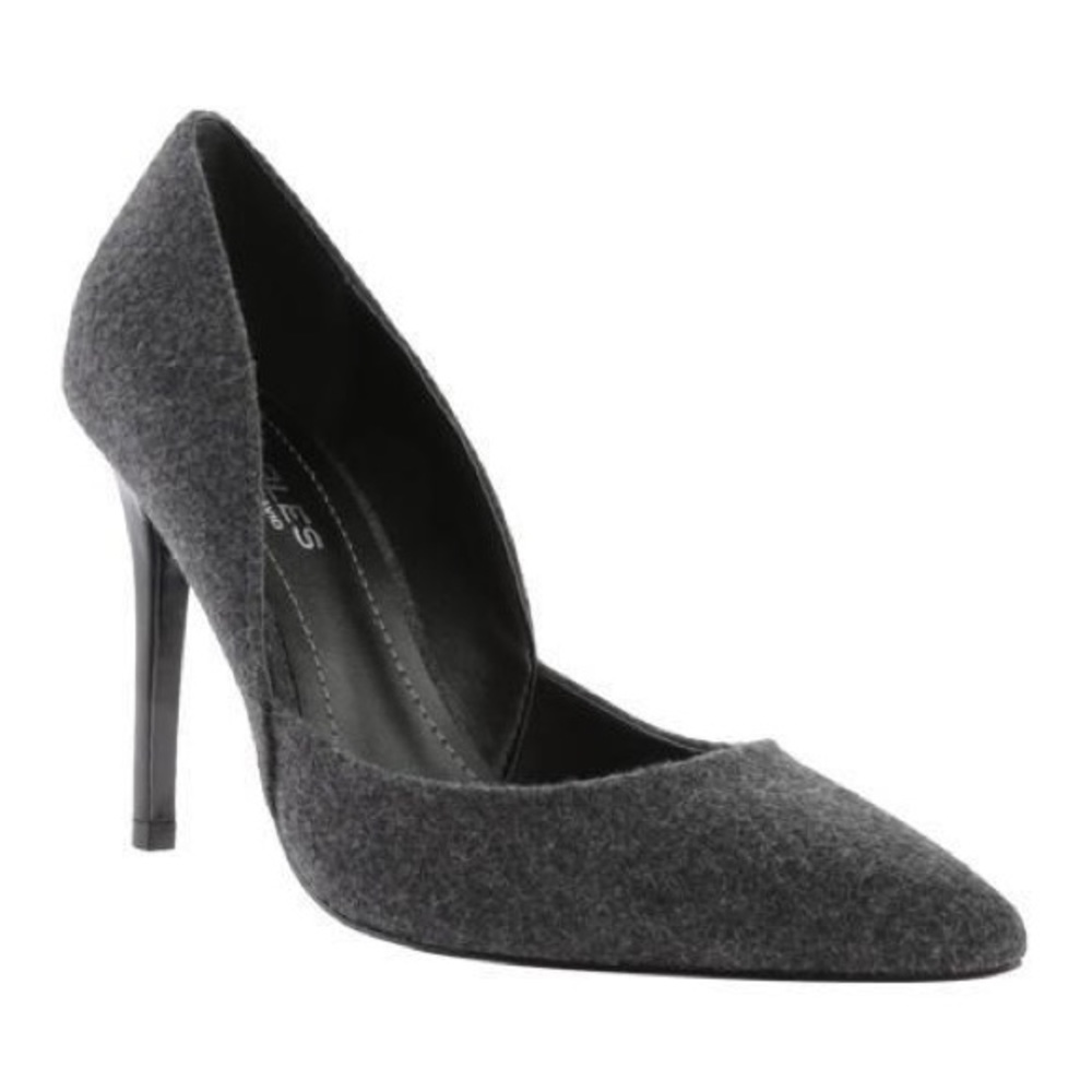 Charles by Charles David Parker Gray Flannel Heels