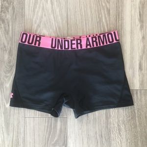 Under armour compression shorts.