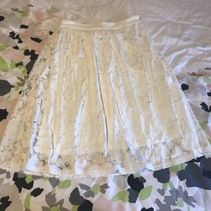 Forever 21 lace midi skirt NWT