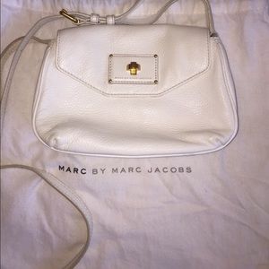 White Marc by Marc Jacobs cross body bag