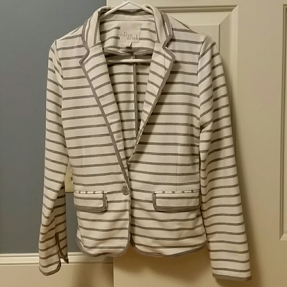EUC Oak and Olive Blazer
