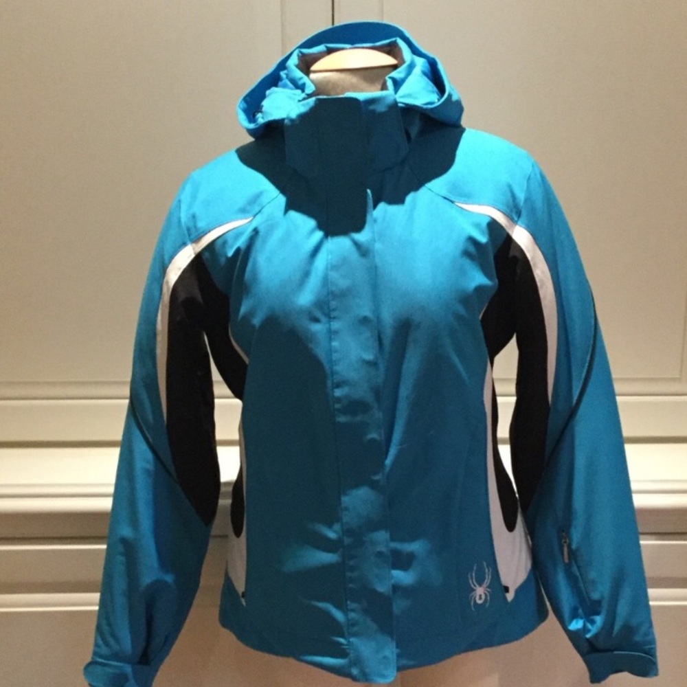 Blue Woman's Spyder Ski Jacket