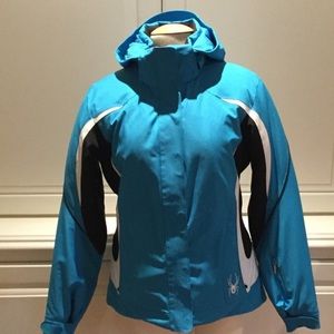 Blue Woman's Spyder Ski Jacket