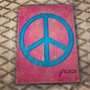 Peace wall decor