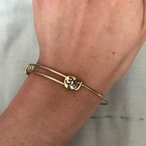 Alex & Ani Sacred Studs Om Gold Bracelet 🕉
