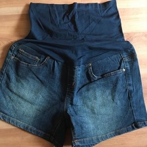 Maternity Denim Shorts