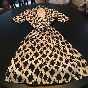 DVF wrap dress