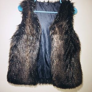 LUMA Faux Fur Vest !!