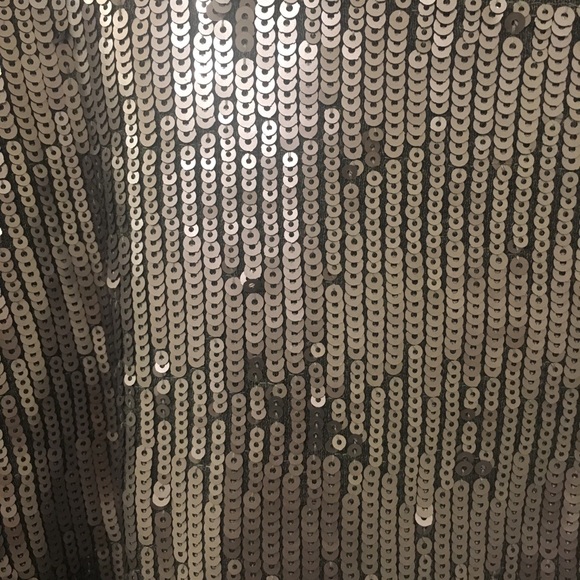 J Crew sequined gray top. - Picture 4 of 4