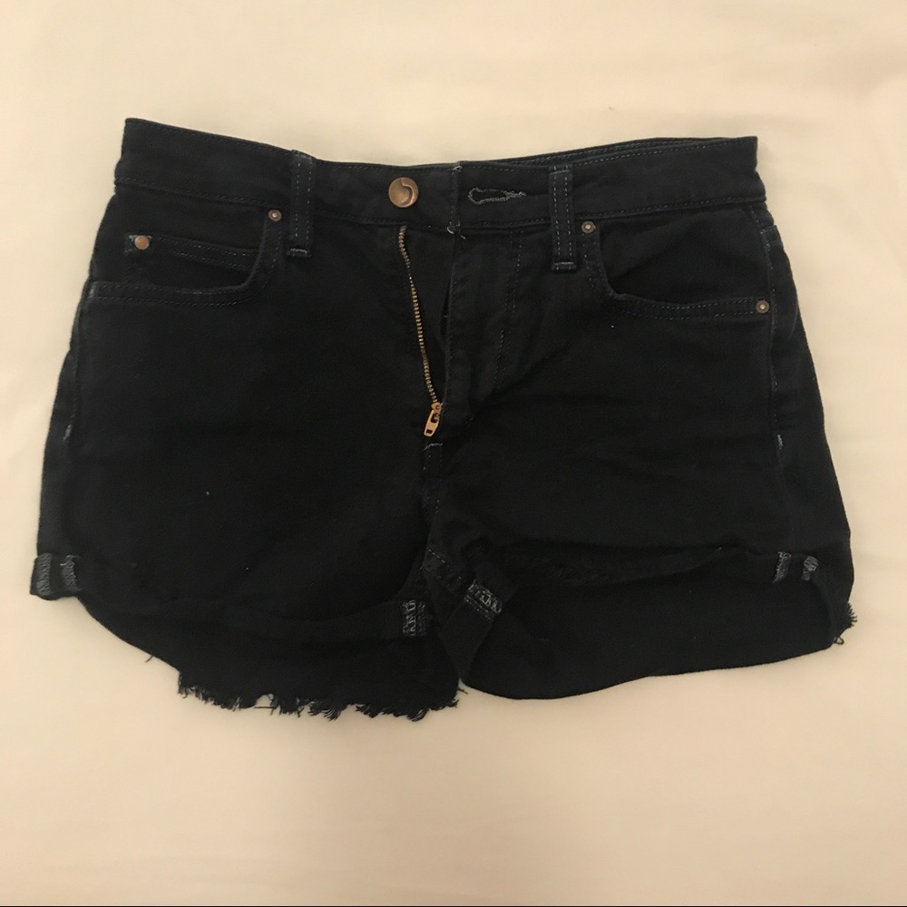 JOES black denim shorts