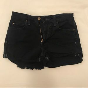 JOES black denim shorts