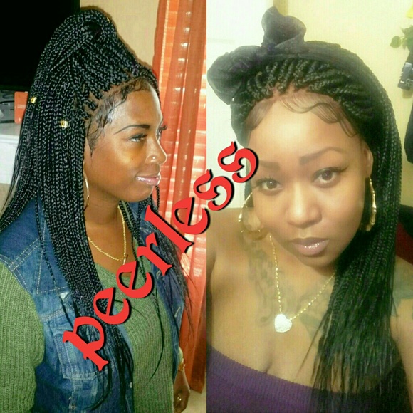 Box braids wig