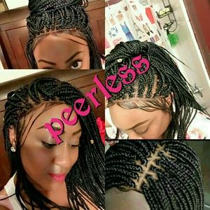 Box braids wig