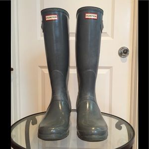 Hunter Rain Boots - Size 10 - Lightly worn
