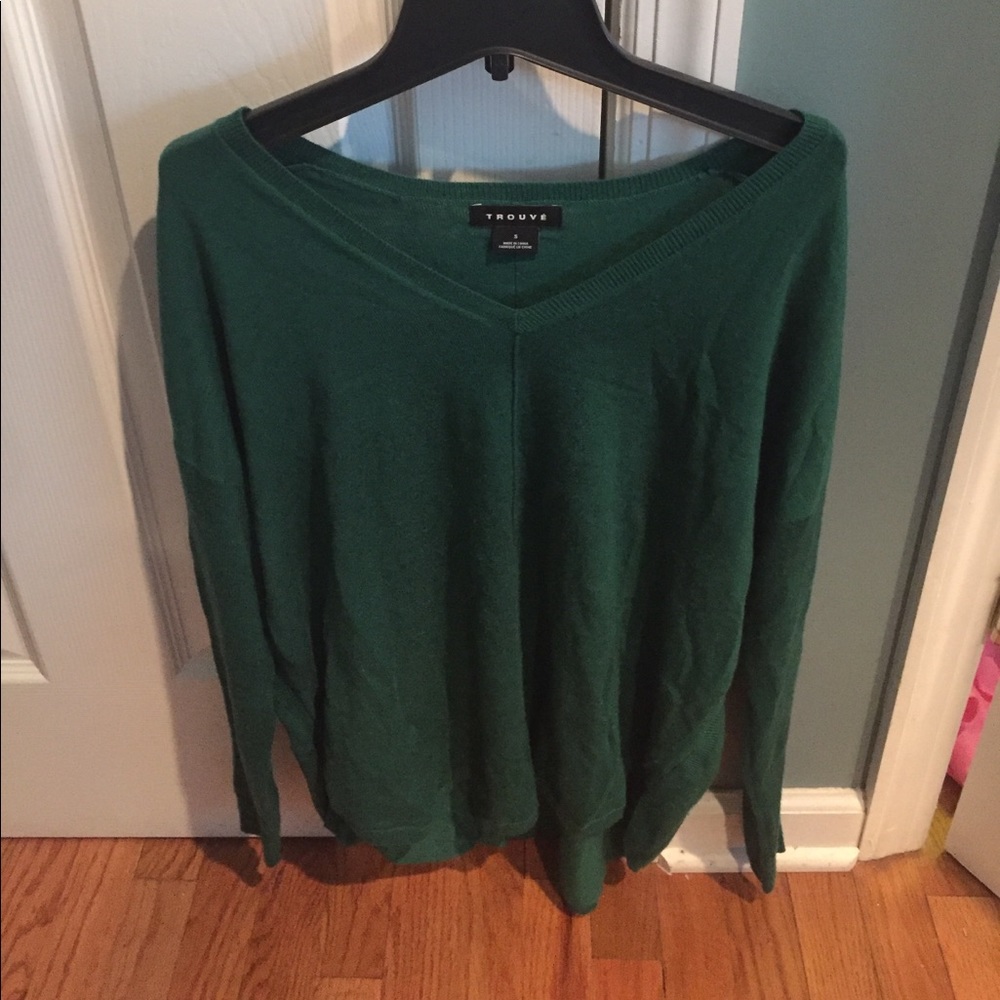 Green sweater