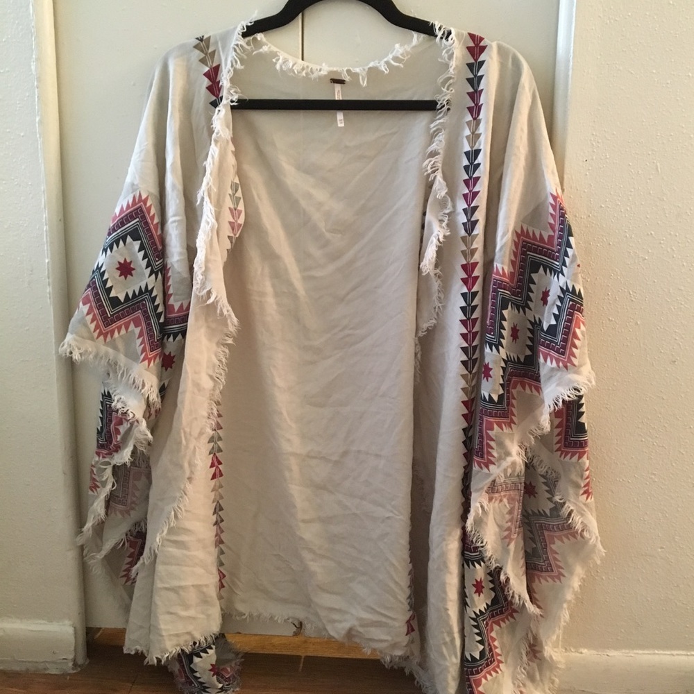 Free People Open Poncho